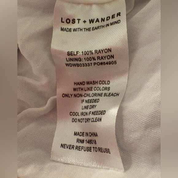 Lost & Wonder Seaside Breeze Midi Dress in Sky Blue Floral, Size Small - Picture 9 of 9